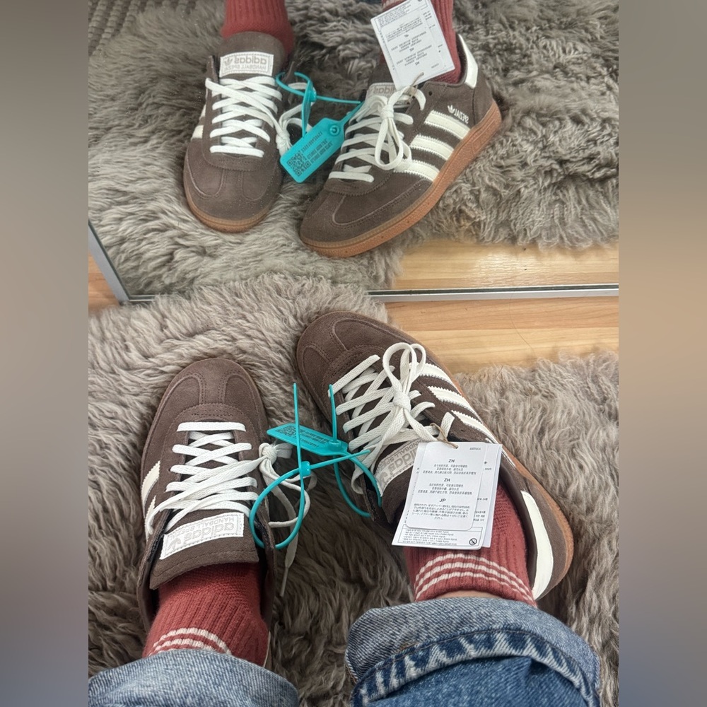 Adidas Handball Spezial Brown Women's size 8